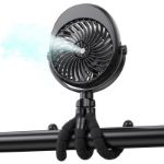 AMACOOL Misting stroller fan