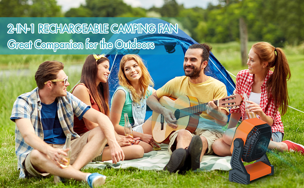 D10 20000mah Camping fan